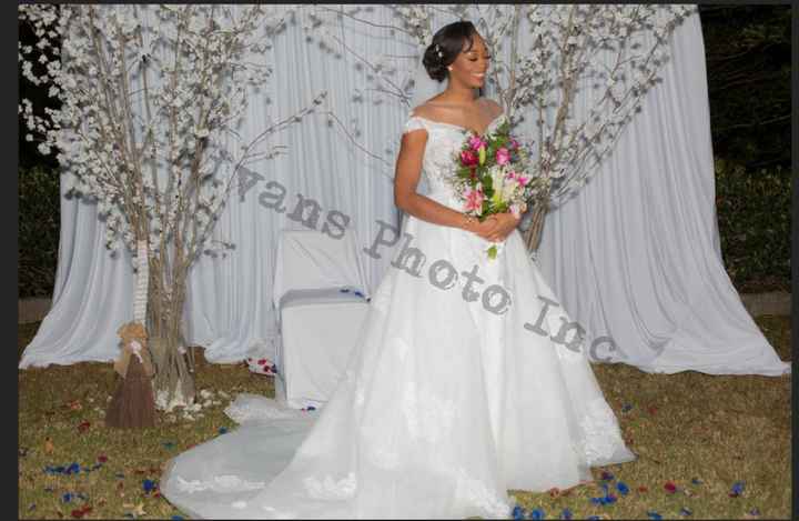 Arch is made with Cherry Blossoms