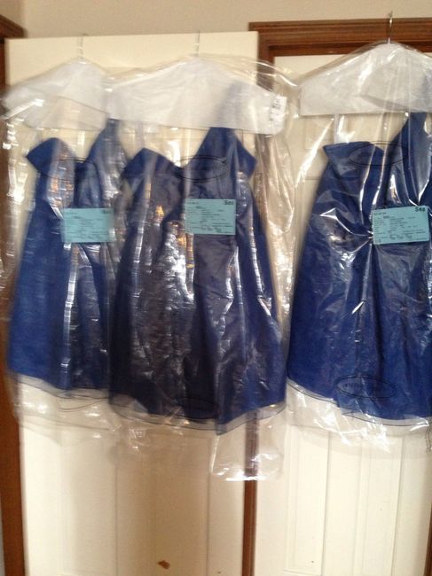 picking up BM dresses today! YAY!