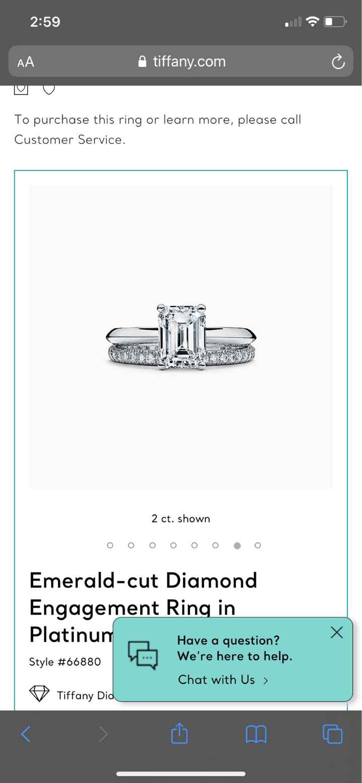 Torn between diamond vs diamond and sapphire wedding band - 2