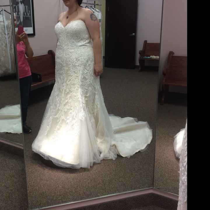 Anyone else dying to have your gown fitted? - 2