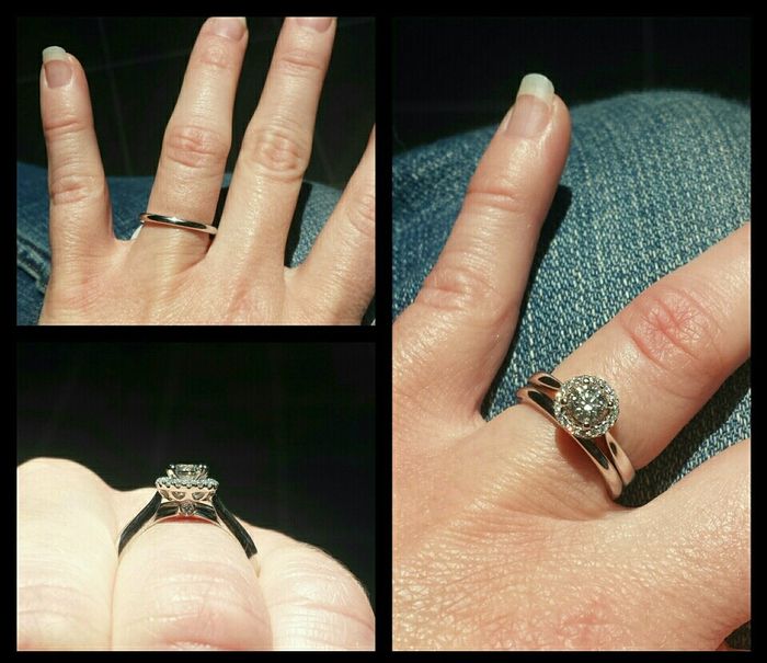 Tried to revive an old thread, but it wouldn't post...so Show me your nontraditional engagement ring