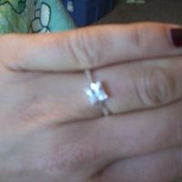 Temporary engagement rings..thoughts?