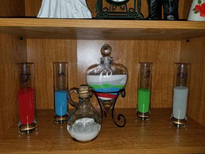 Our Unity Sand Picture!! The end result!!