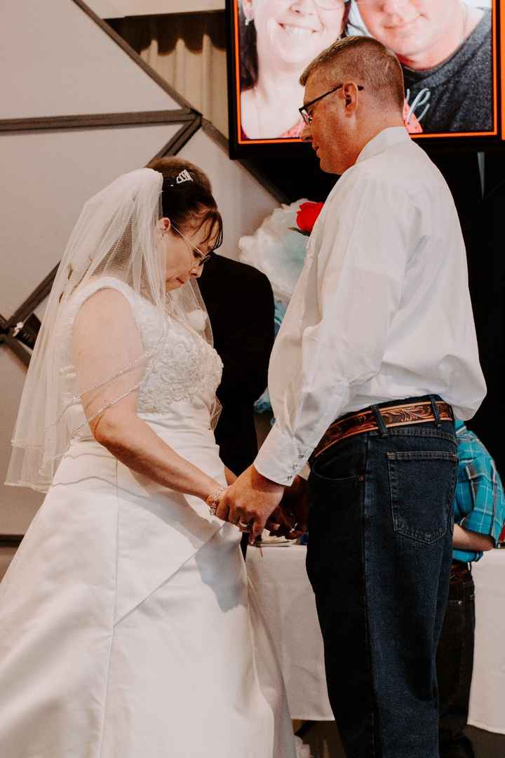Praying during the Wedding!
