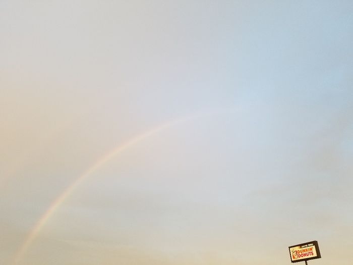Double rainbows
