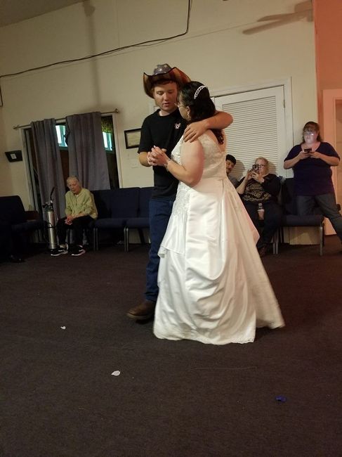 me dancing with my oldest son