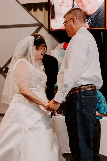 Praying during the Wedding!