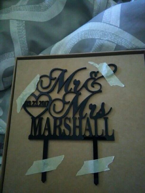 Cake toppers