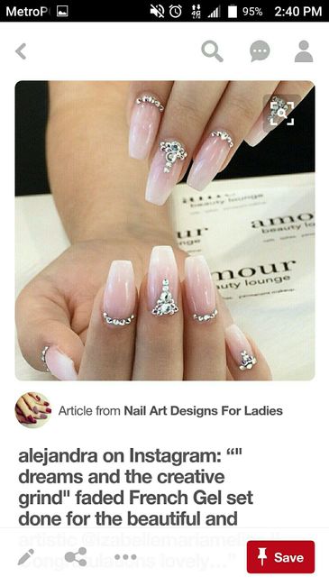 Nails for the big day...