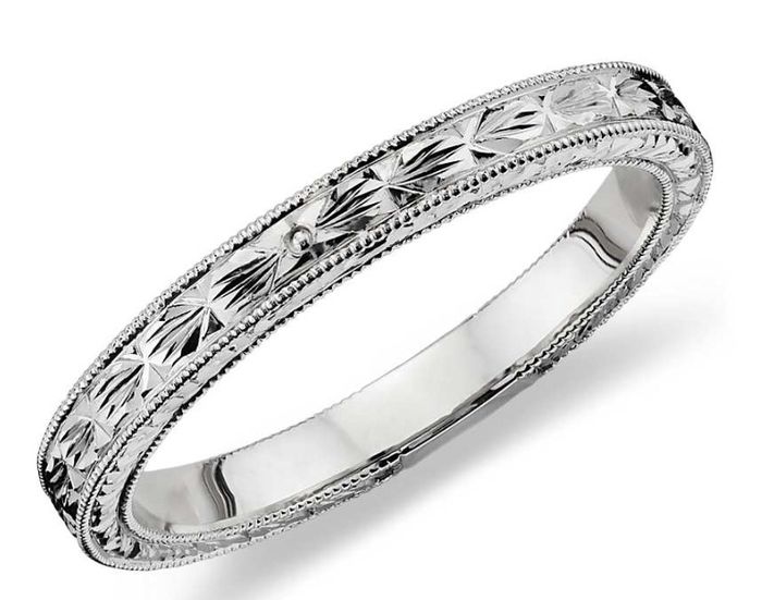 For those of you with solitaire cut stones, what style of wedding band do you have?! - 2