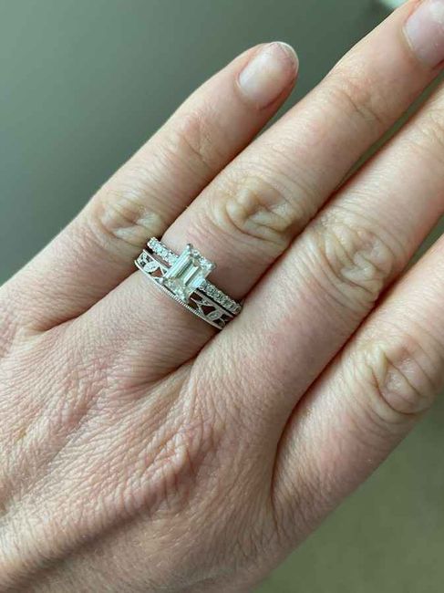 Engagement Ring Vs. Wedding Band? 1