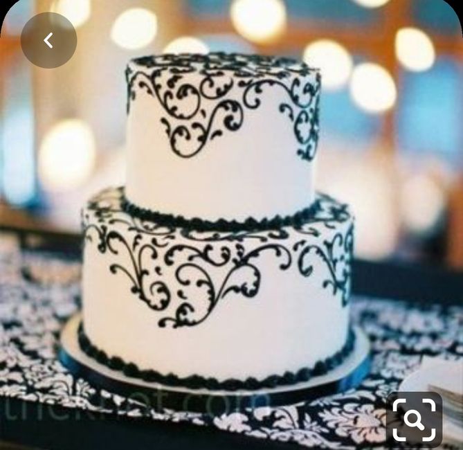 Wedding Cakes Without Flowers - 1