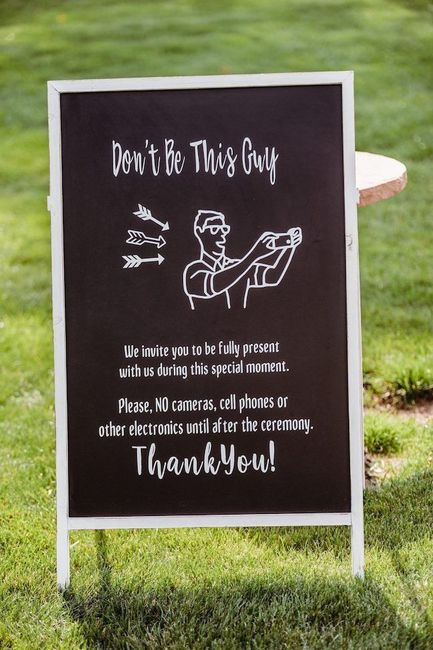 What Signs Will Be Displayed At Your Wedding? - 2
