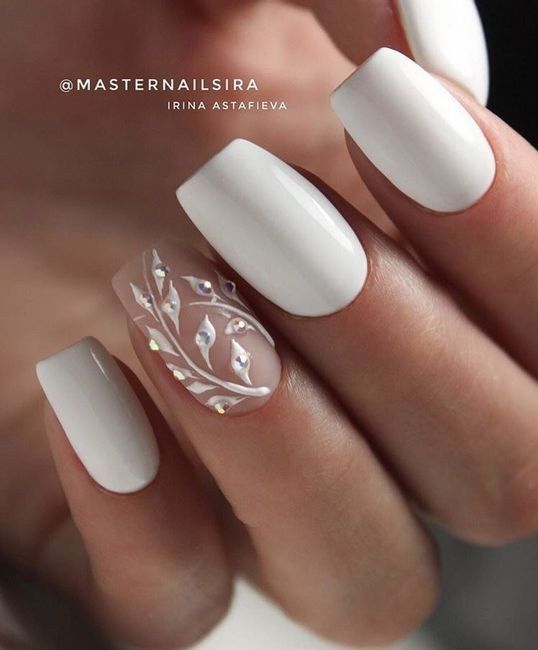 Inspiration Pictures For Wedding Day Nails? 📸 💅 - 1