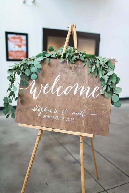 Welcome Sign - 3