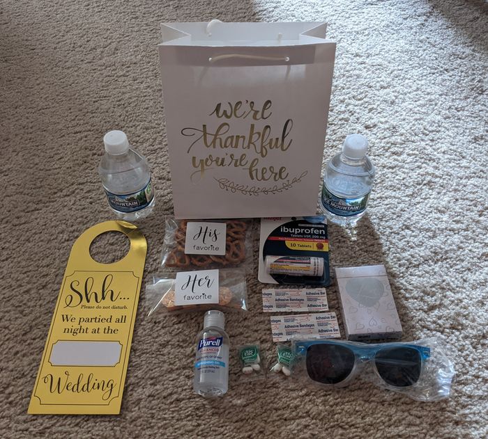 Hotel Welcome Bags! 1