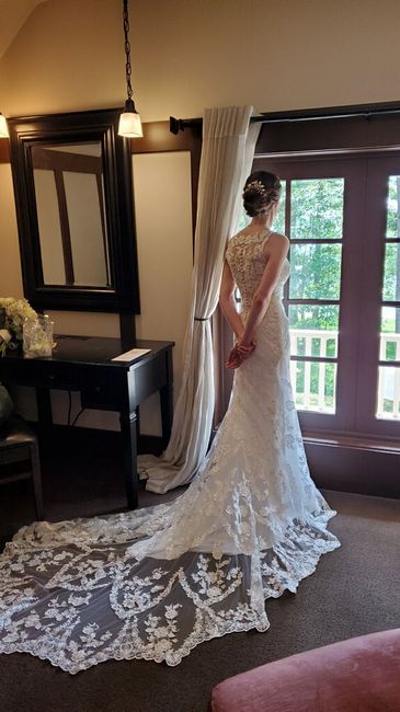 Brides who have chosen a wedding dress with a long train! Advice! 2
