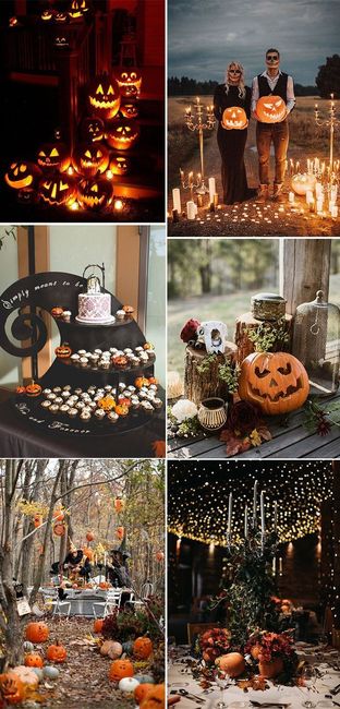Any Halloween/Fall Themed Weddings? 🎃🍁🕸🕷👻 2