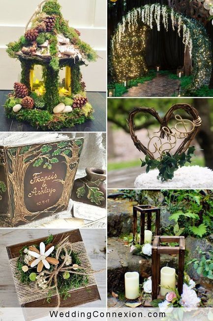 diy Fae Court/forest Themed Wedding Decorations 1