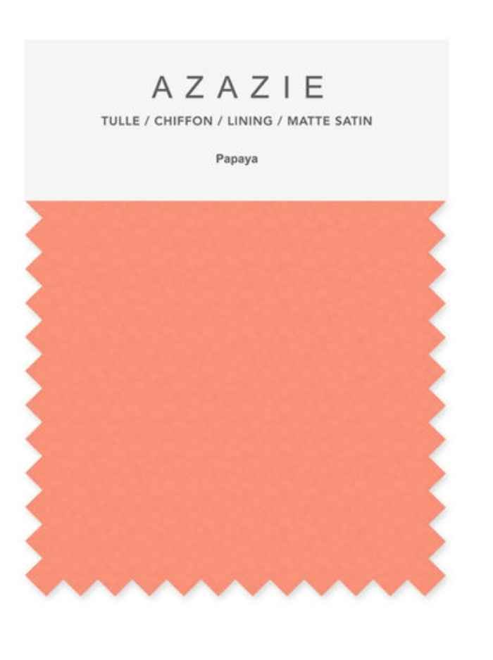 Azazie papaya hot sale