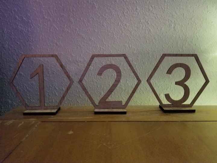 What Are You Doing For Table Numbers? 1