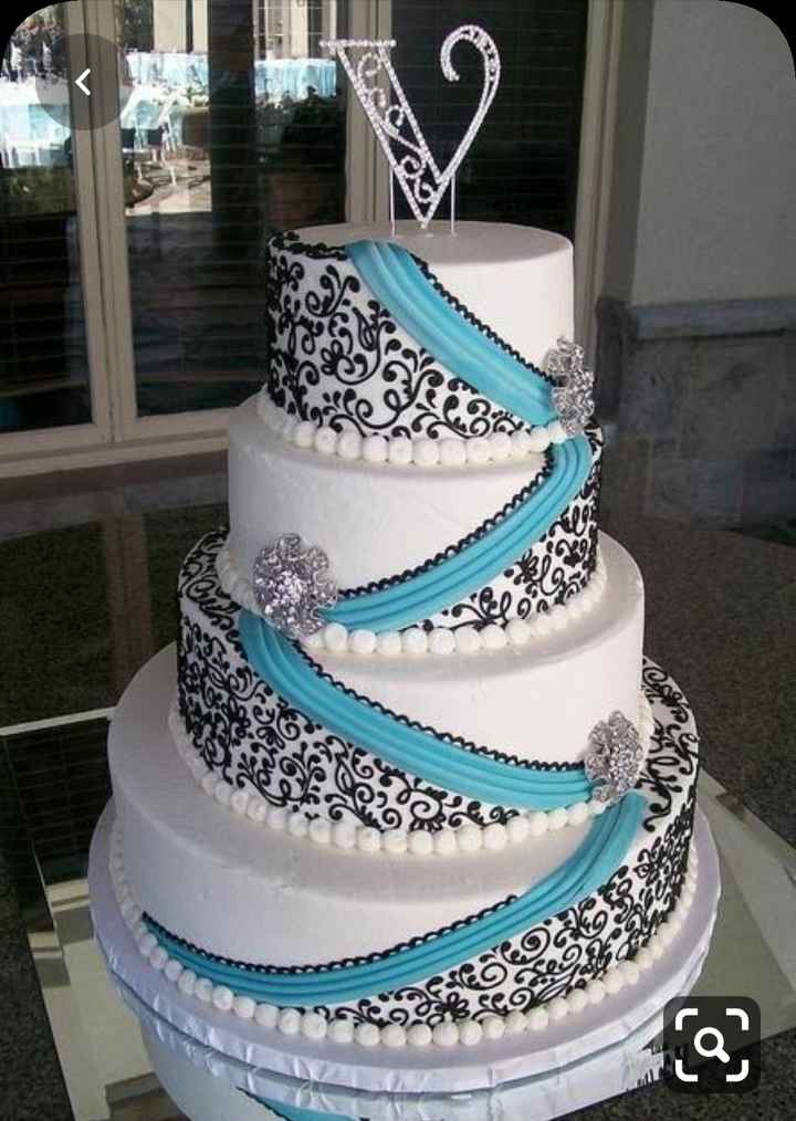 Wedding cakes without flowers 2