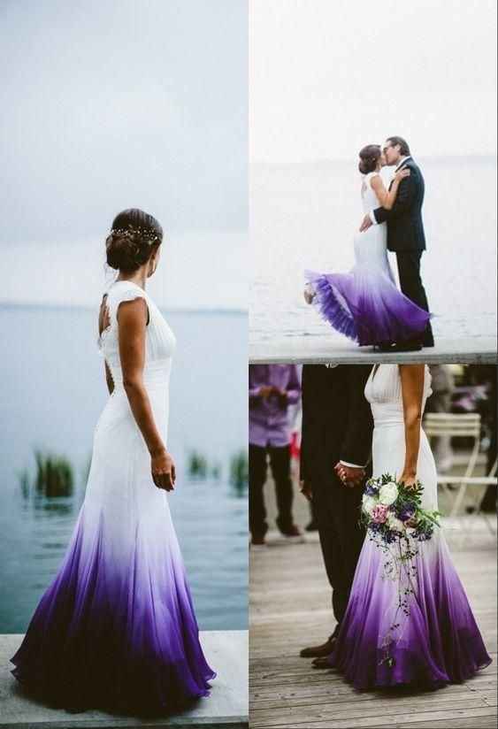 Purple Wedding Dress, Purple Bridal Gown, Purple Wedding Gown, Plus Size Purple  Wedding Dress - Etsy | Purple wedding dress, Colored wedding dresses, Purple  wedding gown
