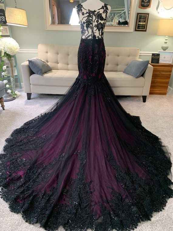 Purple wedding outfit hot sale