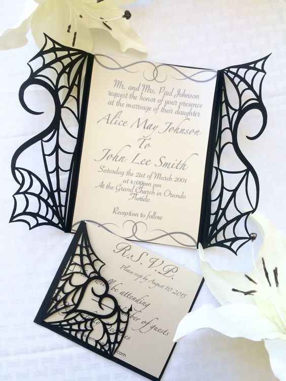 My wedding is formal wear my theme is Halloween and i am looking for some help and ideas if anybody 