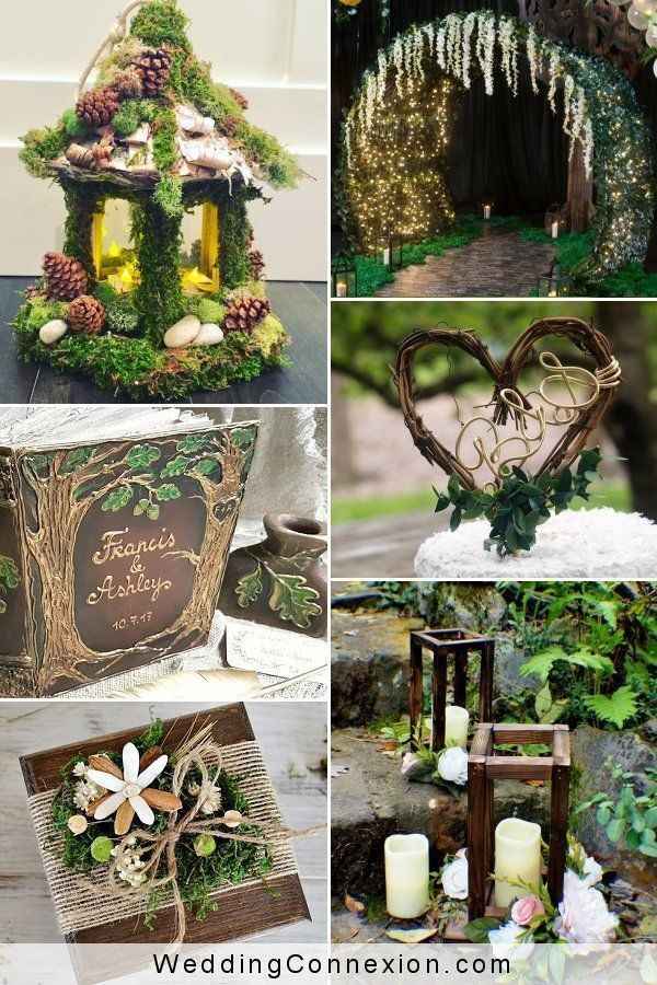 diy Fae Court/forest Themed Wedding Decorations - 1
