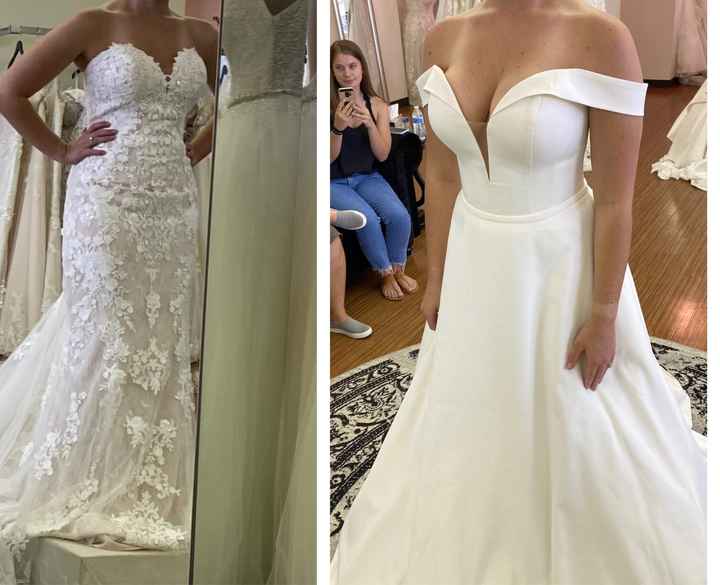 Wedding dress second thoughts - 1