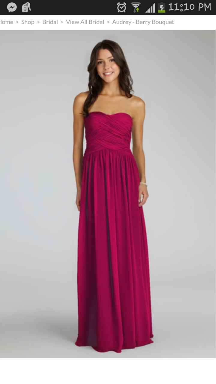 Help! Berry Bridesmaid!