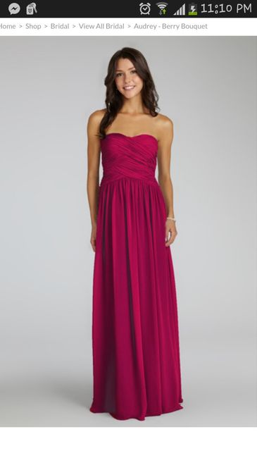 Help! Berry Bridesmaid!