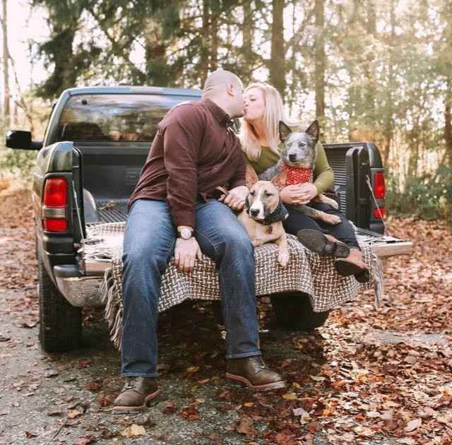 Woodland Engagement Pics