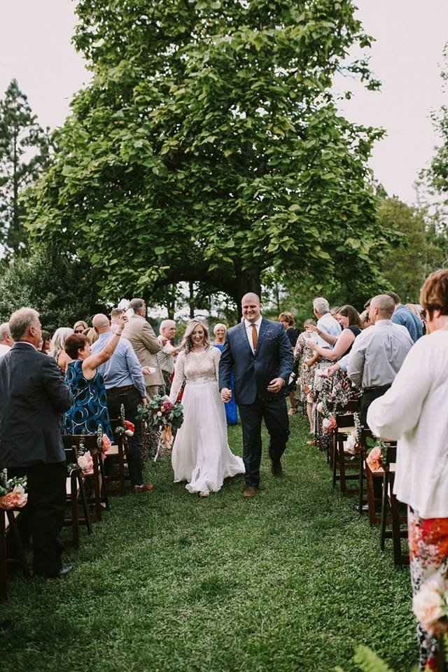 Pro Bam, Boho Backyard West Virginia Wedding