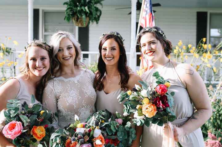 Pro Bam, Boho Backyard West Virginia Wedding