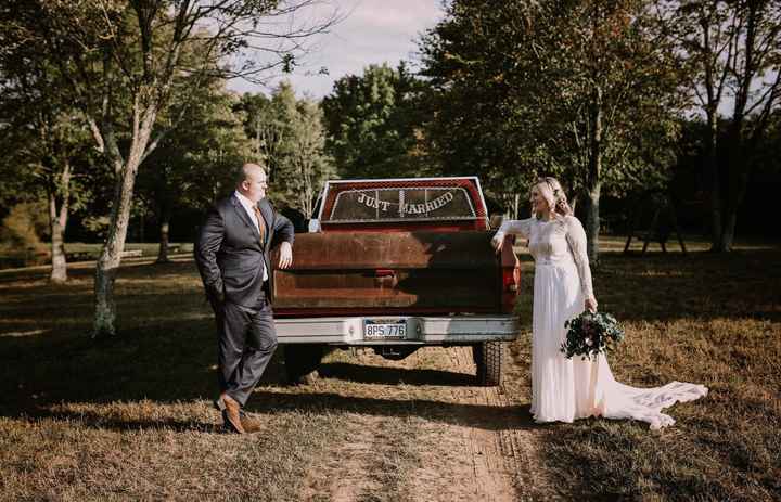 Pro Bam, Boho Backyard West Virginia Wedding