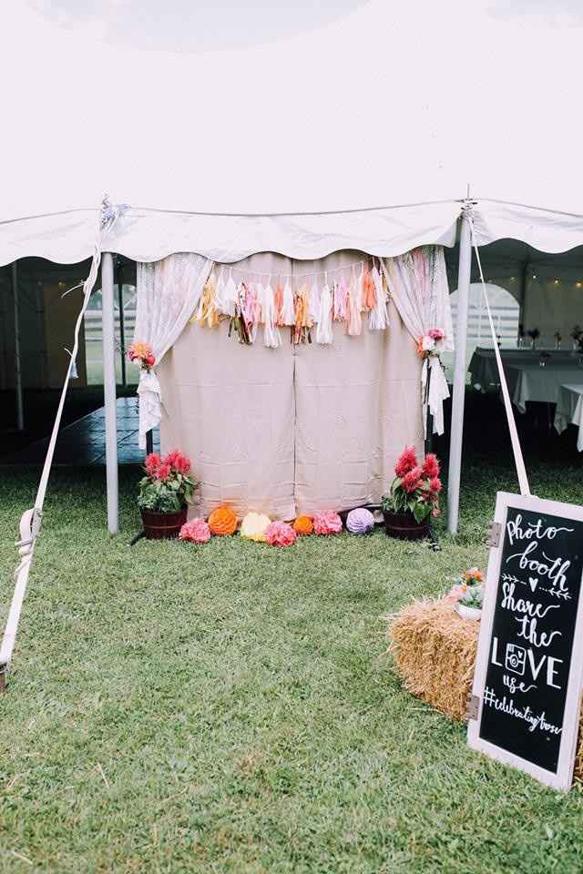 Pro Bam, Boho Backyard West Virginia Wedding