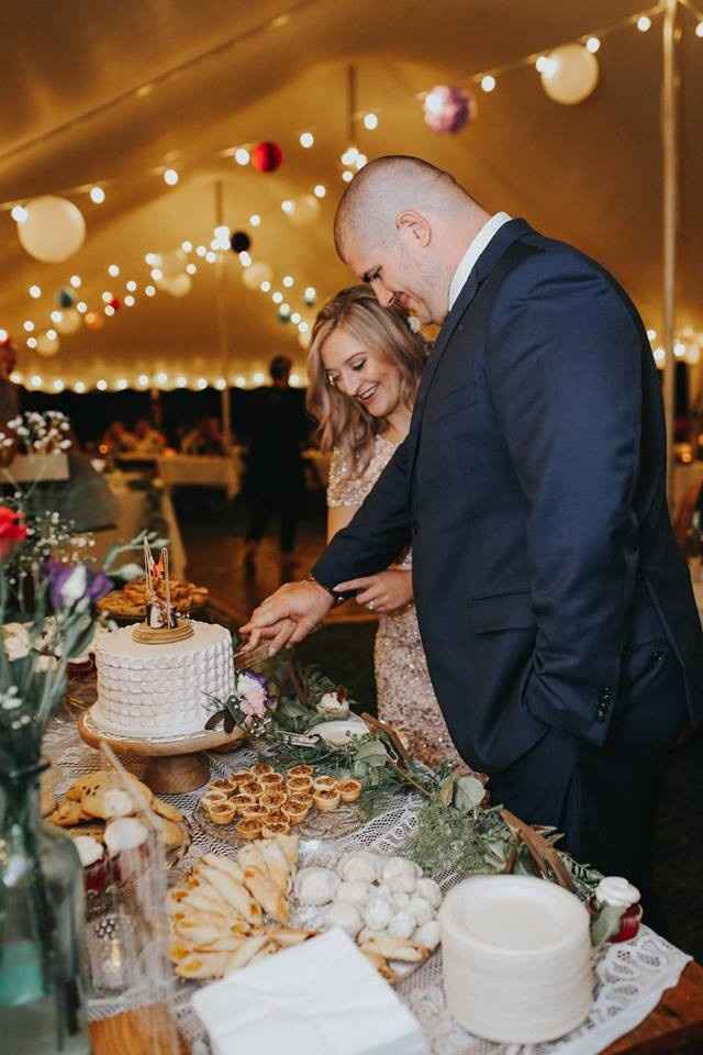 Pro Bam, Boho Backyard West Virginia Wedding