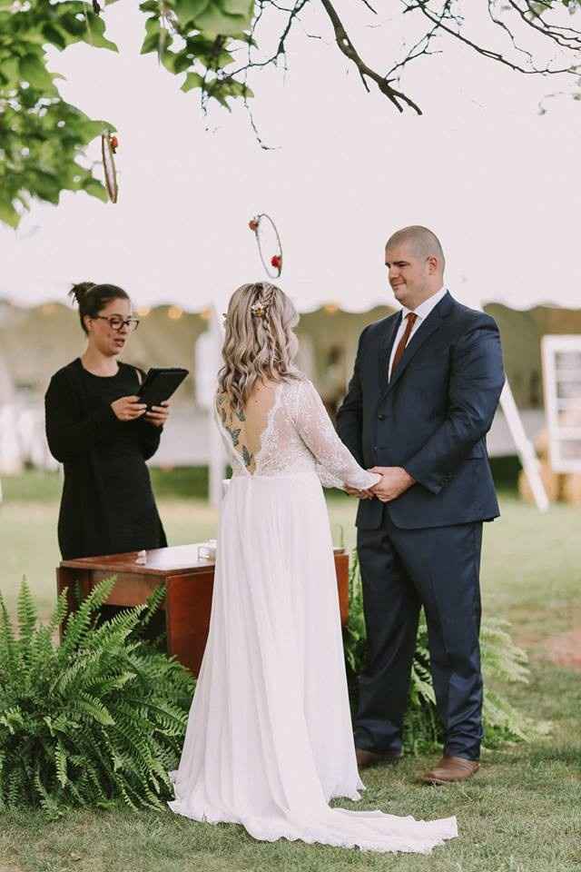 Pro Bam, Boho Backyard West Virginia Wedding