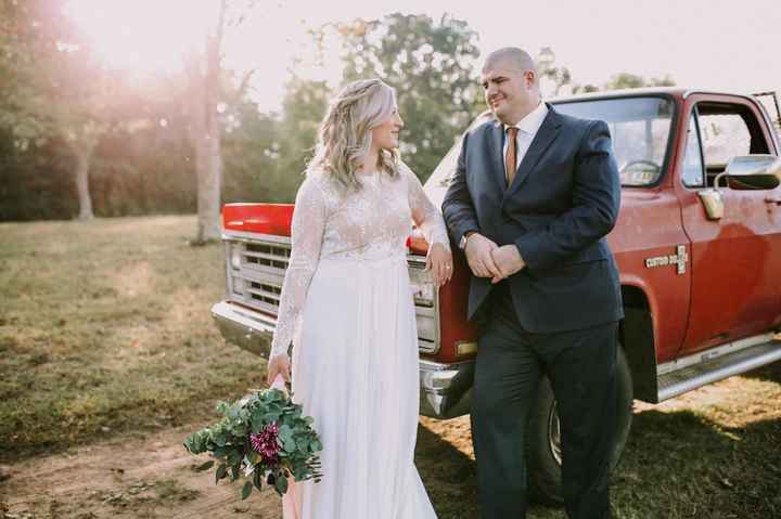Pro Bam, Boho Backyard West Virginia Wedding