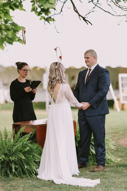 Pro Bam, Boho Backyard West Virginia Wedding
