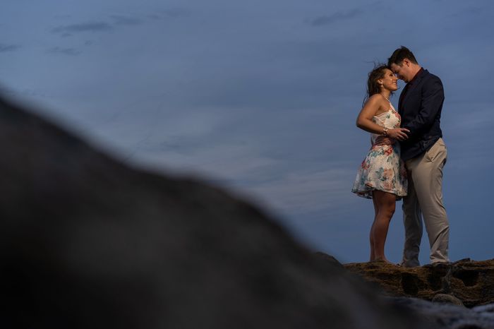 Beach Engagement Pictures - 1