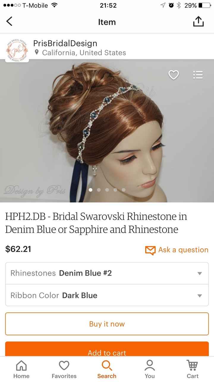 Talk to me about veils and hair accessories!