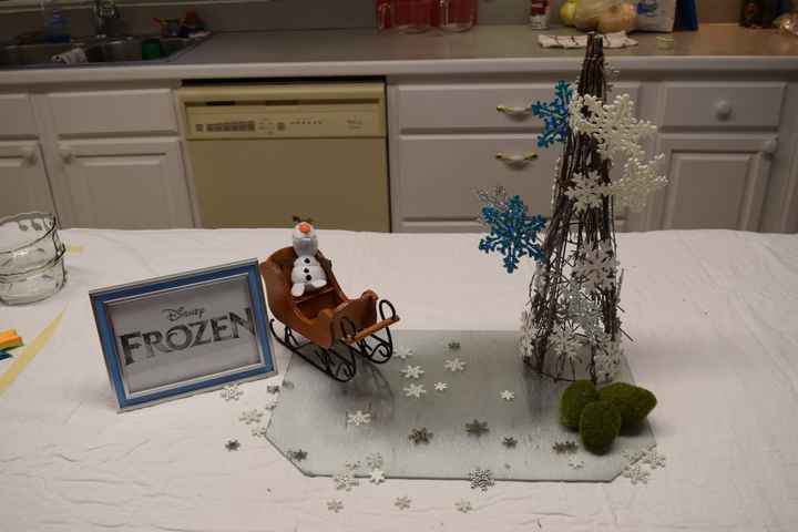 DIY Disney Centerpieces- finally done!