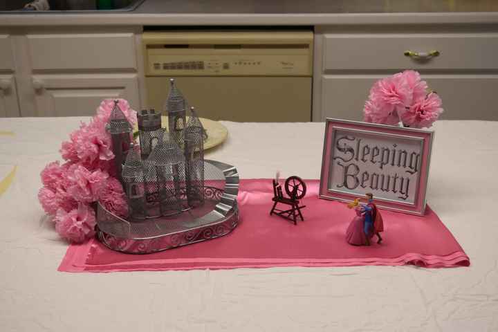 DIY Disney Centerpieces- finally done!