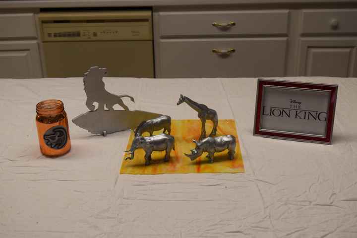 DIY Disney Centerpieces- finally done!