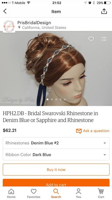 Talk to me about veils and hair accessories!