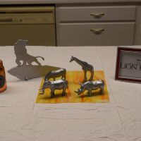 DIY Disney Centerpieces- finally done!