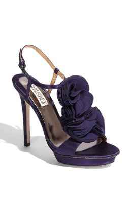 Champagne Dress with Purple Shoes?!?